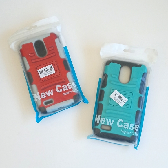 "LG Stylo 3" Cell Phone Case Bundle 4 Cases 1 Tempered Glass Screen Protector - Picture 9 of 16